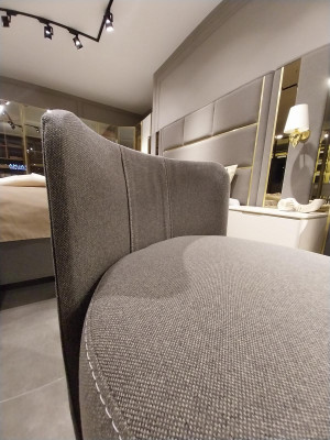 Round stool design wood furniture luxury living room design footstool