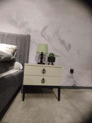 Exclusive designer nightstand high-quality material and luxurious appearance