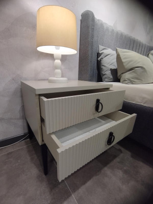 Exclusive designer nightstand high-quality material and luxurious appearance