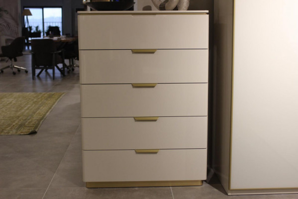 Design furniture bedroom luxury dresser with 4 drawers wooden cabinet wood new