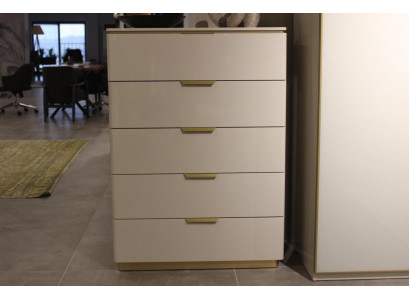 Design furniture bedroom luxury dresser with 4 drawers wooden cabinet wood new