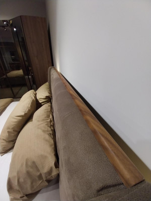 Bedroom luxury double bed design elegant modern bed new hotel