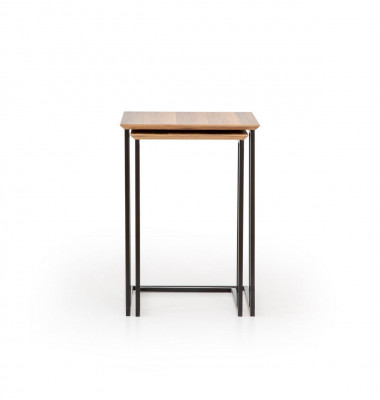 Living room 2x side table table design furniture luxury furnishings modern