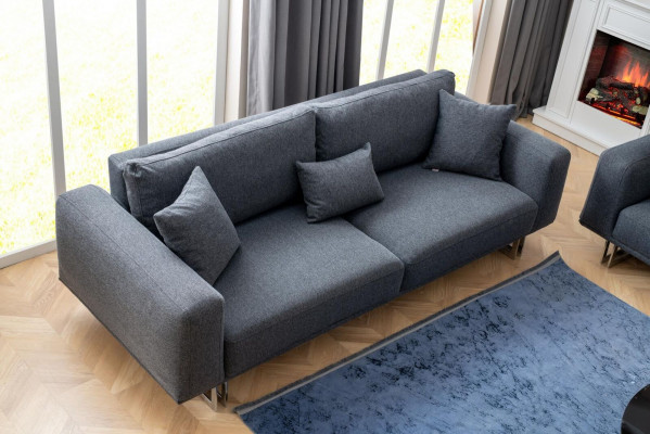 Modern sofa 3-seater furniture in living room designer luxury couches furnishings