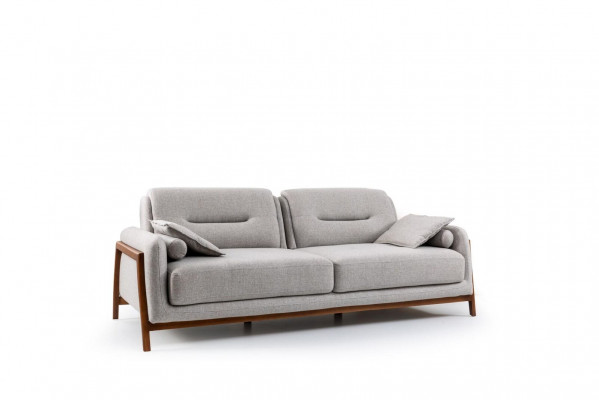 Luxury Sofa 3-Seater Three-Seater Furniture in Living Room Modern Upholstery Textile