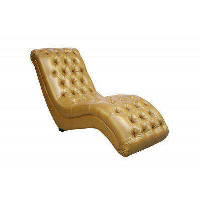 Chesterfield Chaise Longue Sofa Lounge Chaise Club Decor Relax Loungers Leather