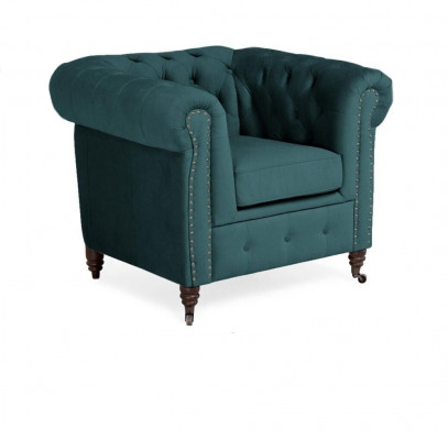 Chesterfield Armchair 1 Seater Couch Upholstered Sofas Couches New Lounge Club