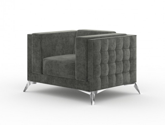Chesterfield armchair couch 1 seater couches upholstery new sofa television textile