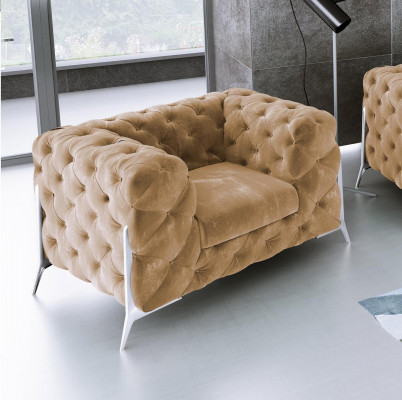 Lounge Luxury TV Club Upholstered Seat Armchair Design Deco Couch Sofa