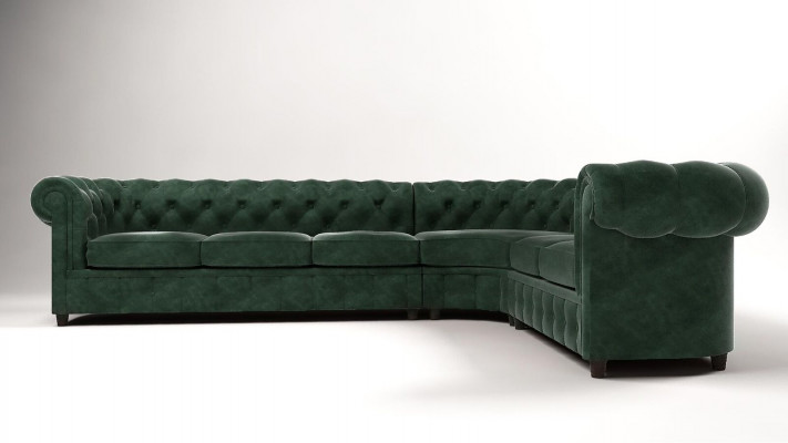 Chesterfield Couch Living Landscape Corner Sofa Suite Corner Sofa Corner Suite