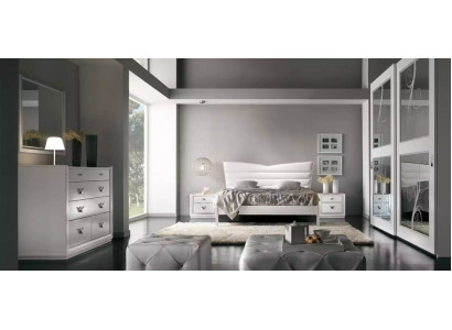 Luxury Bedroom Furniture Set: Bed with 2 Nightstands, Dresser, 6-Piece Furniture. New.