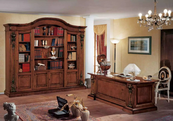 Classic Brown Bookshelf Office Furniture Shelves Design Shelf Cabinet