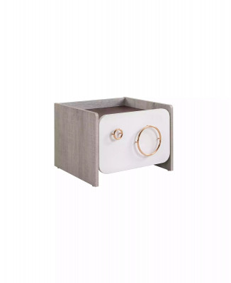 Nightstand children's room night table wood children's nightstand luxury white