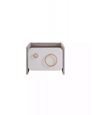 Nightstand children's room night table wood children's nightstand luxury white