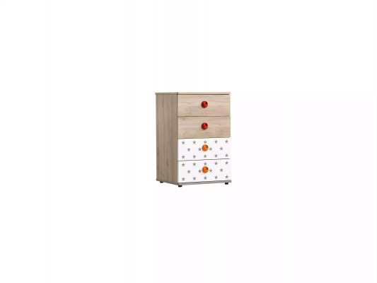 Children's furniture dresser star cabinet wood dressers sideboard design white