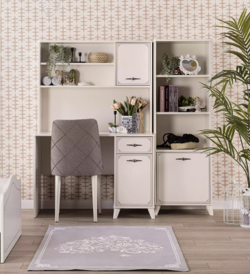 Children's Desk Desk Computer Desk Wood White Design Table Tables