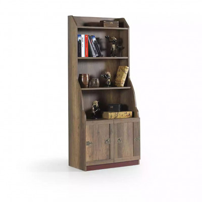 Children's shelf bookshelf bookcase standing shelf wooden shelf brown cabinet