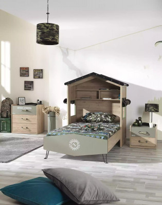 Chest of drawers cupboard wood dressers children's furniture sideboard design green luxury