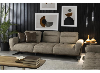 Design Living Room Set Fabric Sofa Suite Couch Set Furniture
