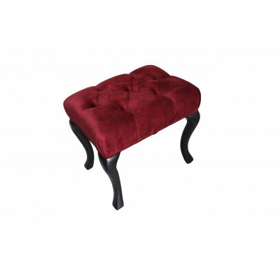 Ottoman Roma Designer Luxury Ottoman Upholstered Seat Textile Relax Side Sofa New