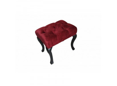 Ottoman Roma Designer Luxury Ottoman Upholstered Seat Textile Relax Side Sofa New