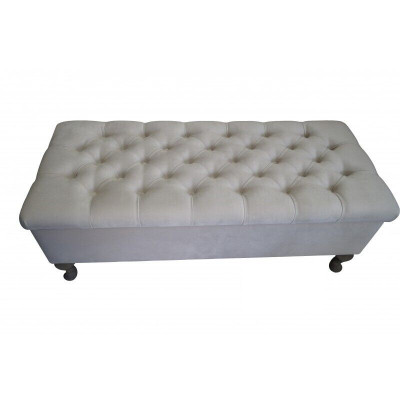 Ottoman chaise lounge footstool side stool bench Chesterfield