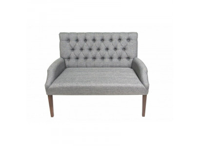 Bank Sara upholstered bench bench designer bench seating furniture Chesterfield