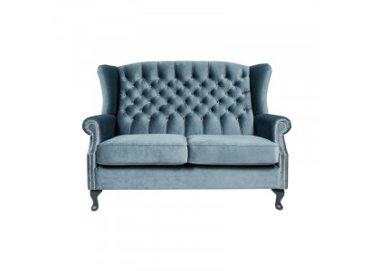 Sofa 2-seater Chesterfield upholstery design luxury couch sofas wing chair