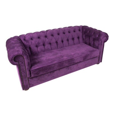 3-seater Chesterfield sofa couch sleeper sofa with bed function couches sofas fabric new
