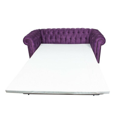 3-seater Chesterfield sofa couch sleeper sofa with bed function couches sofas fabric new