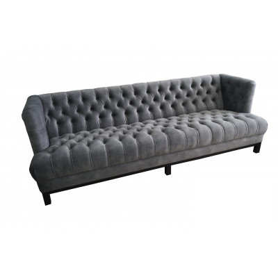 Classic design couch upholstered sofa three-seater fabric couches 3-seater sofas