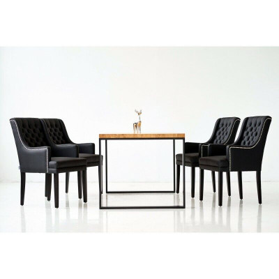 Dining table kitchen modern extendable wooden table wood tables