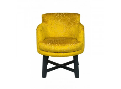 Design chairs Chesterfield suite chair textile upholstery hotel group set of 4