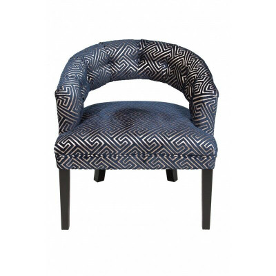Design Chesterfield Chairs Set Upholstered Textile Chair Hotel Group Set of 4