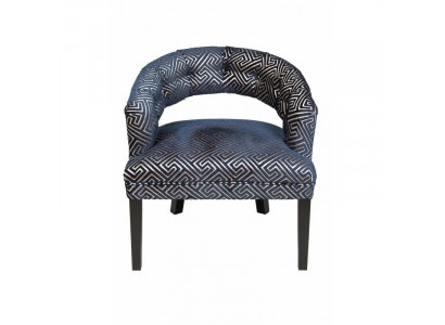 Design Chesterfield Chairs Set Upholstered Textile Chair Hotel Group Set of 4