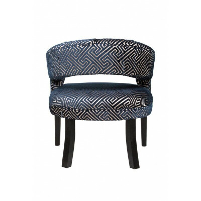 Design Chesterfield Chairs Set Upholstered Textile Chair Hotel Group Set of 4