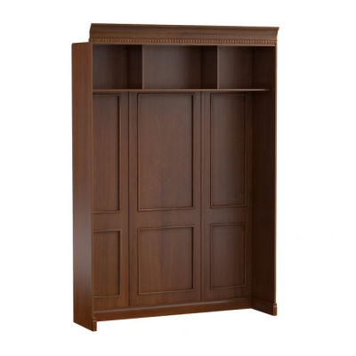 Classic panel with wall shelf and lighting bed wall paneling BA-17