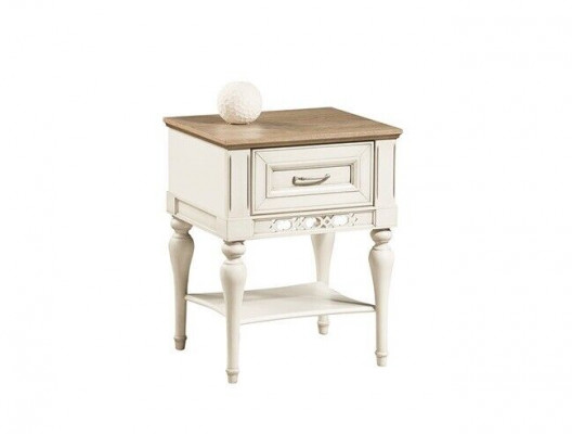 Nightstand Shelf Bedside Table Solid Console Storage Bedroom FL-N2