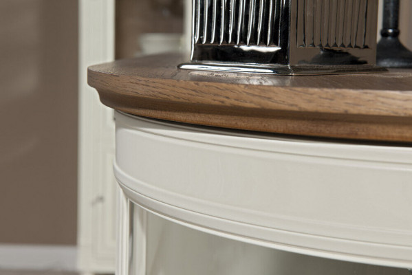 Nightstand Shelf Bedside Table Solid Console Storage Bedroom FL-N2