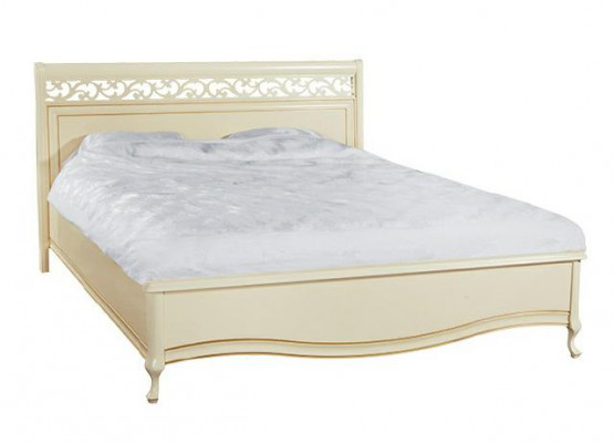 Bed, double bed, bedroom, wooden bed, classic - Model V-AP-N Wood