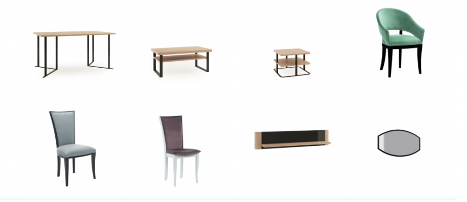 Luxury Design Upholstered Chair Chairs Seat Back Office Wood Office Dining Room