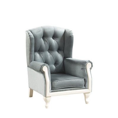 Chesterfield wing chair armchair upholstery television office couch genuine leather