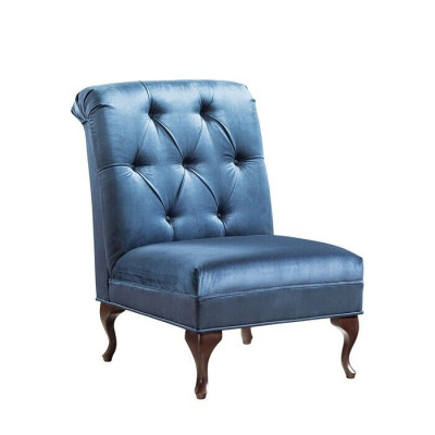 Chesterfield wing chair armchair upholstery TV office couch genuine CL-F2