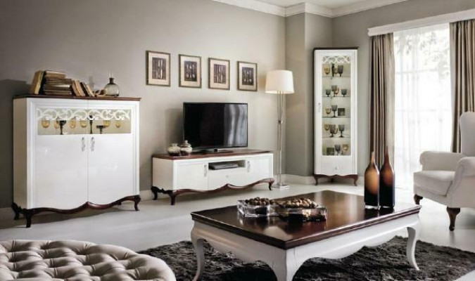 Living Room Cabinet Classic Display Cabinet Showcase MI-1/2