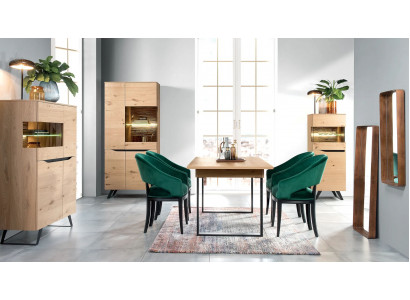 Design display sideboard cupboard side cabinet shelf luxury living room cabinets new