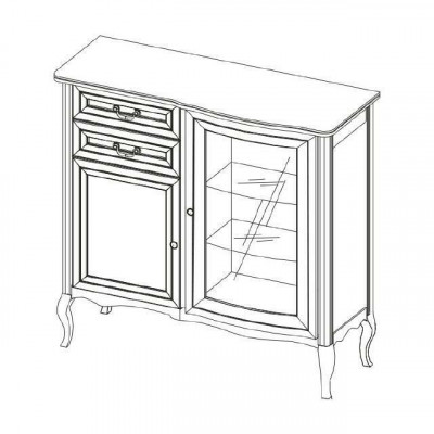 Solid wood cabinet wardrobe cabinets classic bar vintage rustic bar - PR - KB