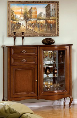 Solid wood cabinet wardrobe cabinets classic bar vintage rustic bar - PR - KB