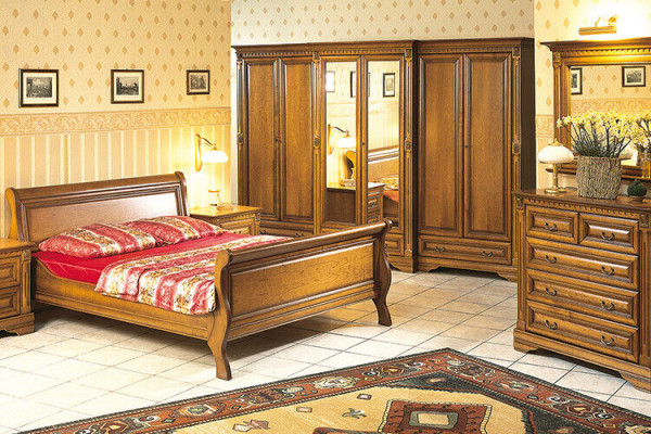 Classic cabinets wardrobe shelving closet solid colonial style O2D