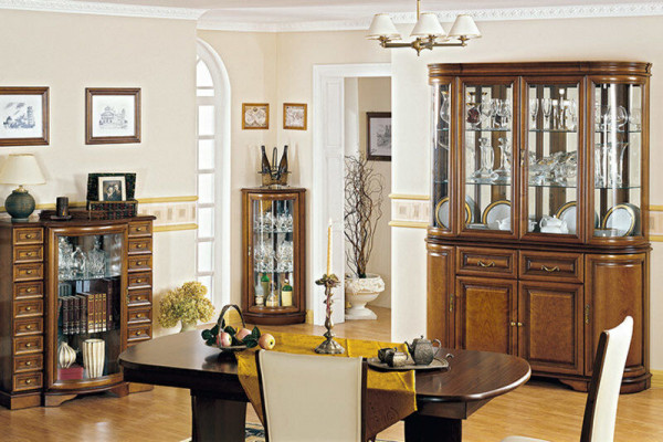 Classic display cabinet chest of drawers drawers sideboard cabinet display cabinets Model Z-KS2