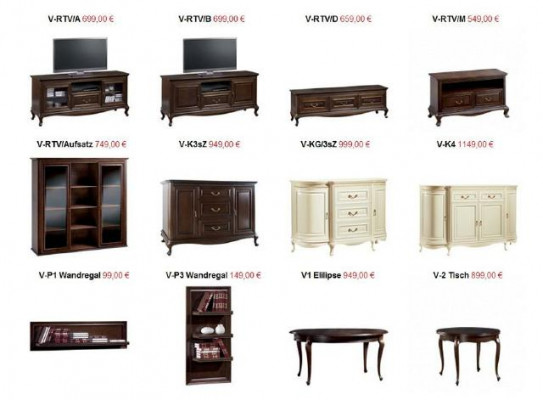 Classic Display Cabinet Glass Door Cabinet Real Wood Display Cabinets V-W 3-4 Glass Cabinet